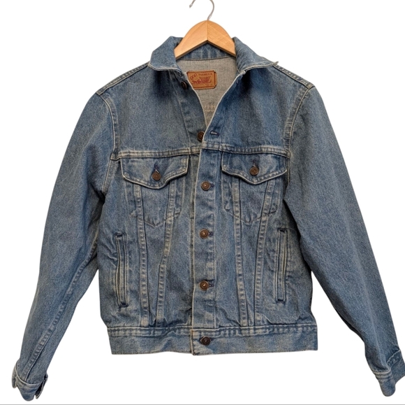 GAP Pioneer Vintage Authentic 1969 Classic Blue Denim Trucker Jacket - Picture 2 of 10